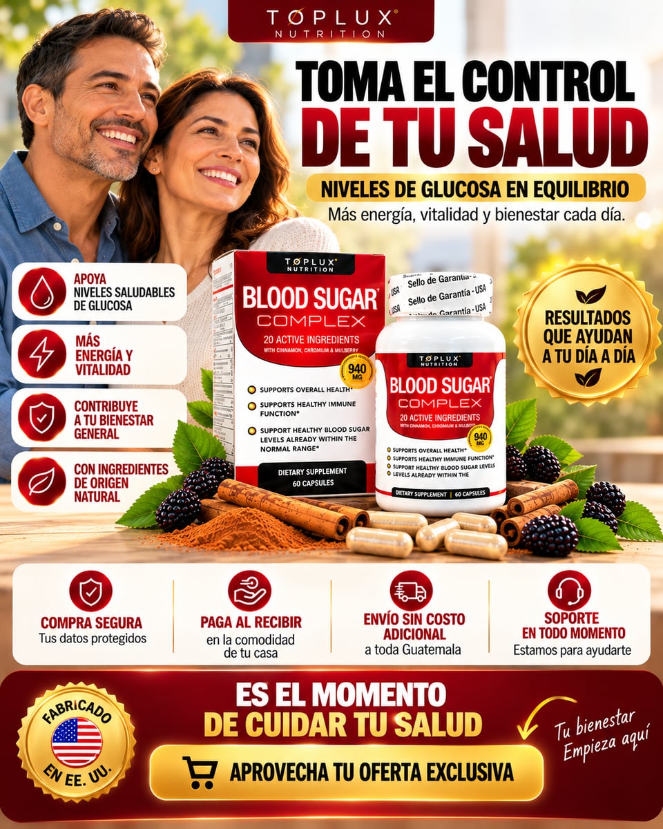 CUIDA TUS NIVELES DE AZÚCAR Y TU BIENESTAR DIARIO