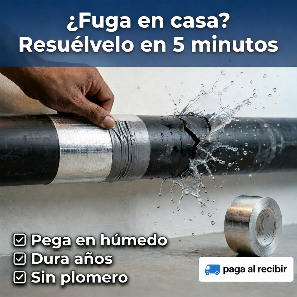 Cinta Adhesiva Impermeable-Ultra Resistencia Tamaño Grande "Precio Especial" + Envío Gratis 🎁