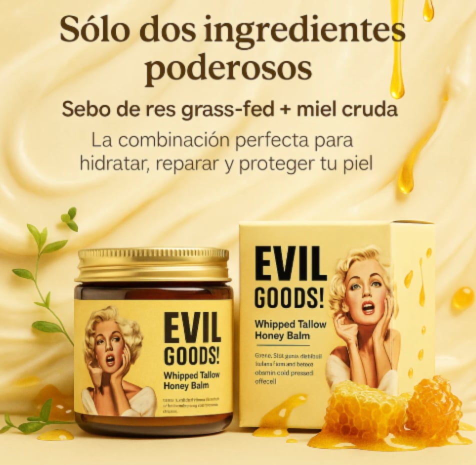 EVIL GOODS ORIGINAL, Crema con Sebo de Res con envío Gratis.
