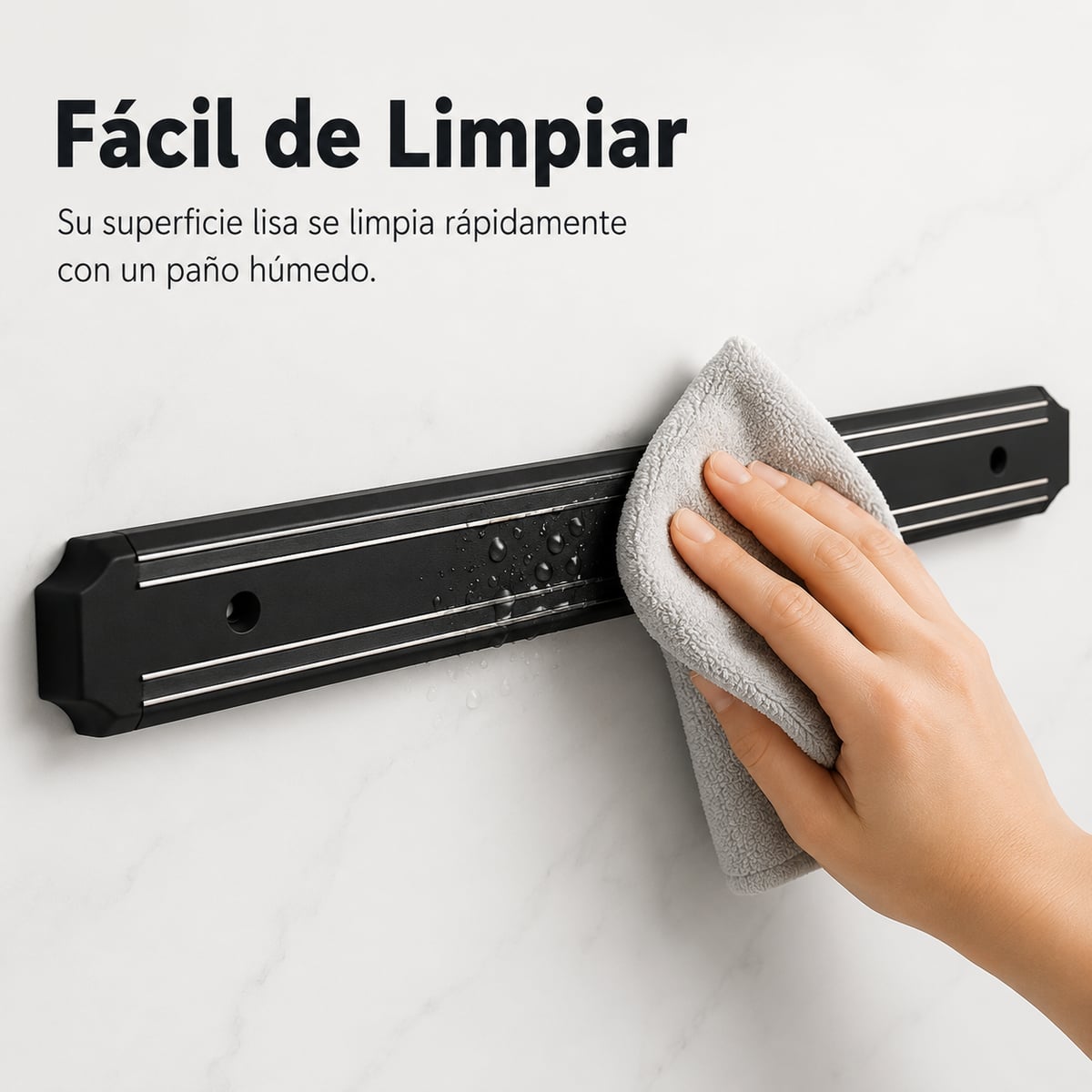 MagnetKitchen Pro – Barra Magnética para Cuchillos 50 cm 