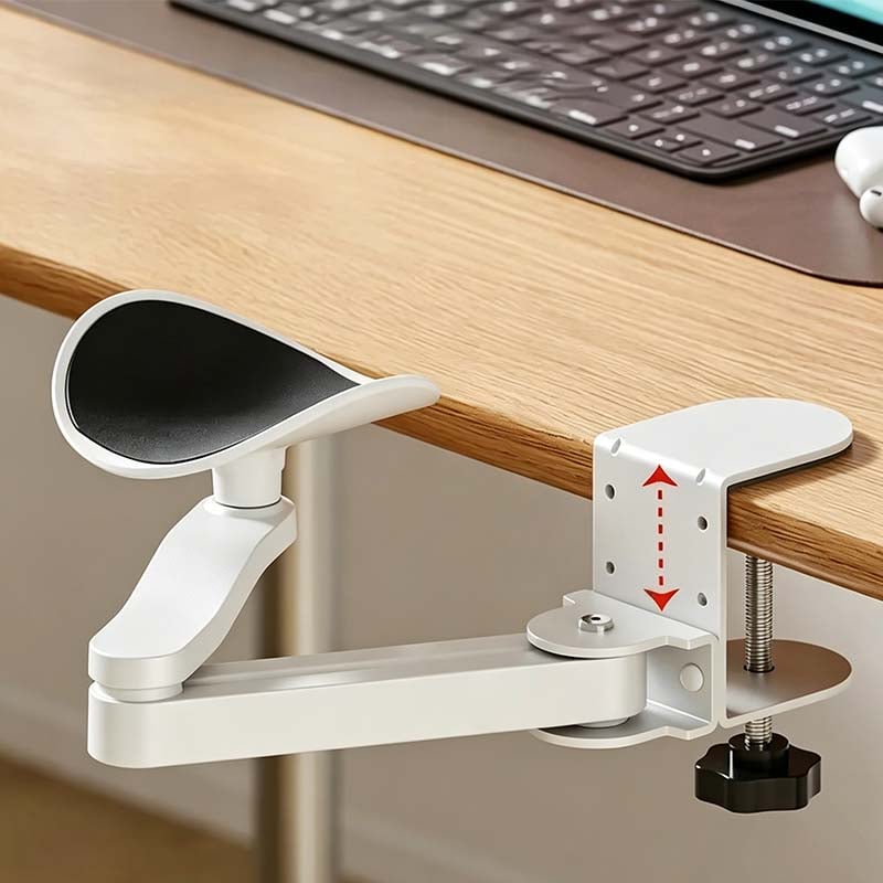 🖥️ ¡OFERTA LIMITADA: 30 % DE DESCUENTO! ✨ Reposabrazos ajustable con sujeción por pinza: ergonómico, plegable, sin necesidad de herramientas 🔧