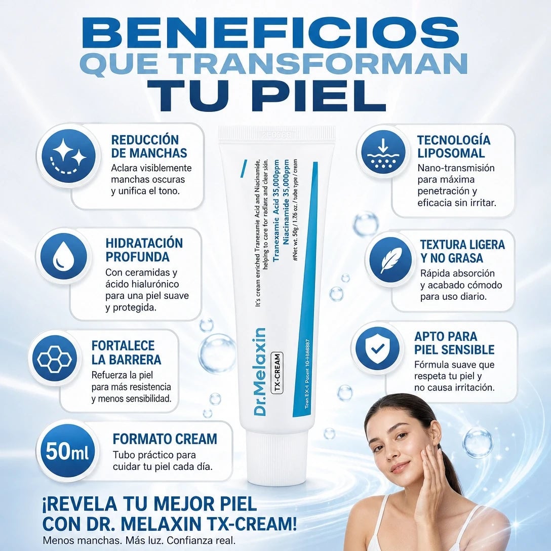 DR. MELAXIN TX-CREAM ✨ | DOBLE 35,000 PPM + OFERTA ESPECIAL 🔥