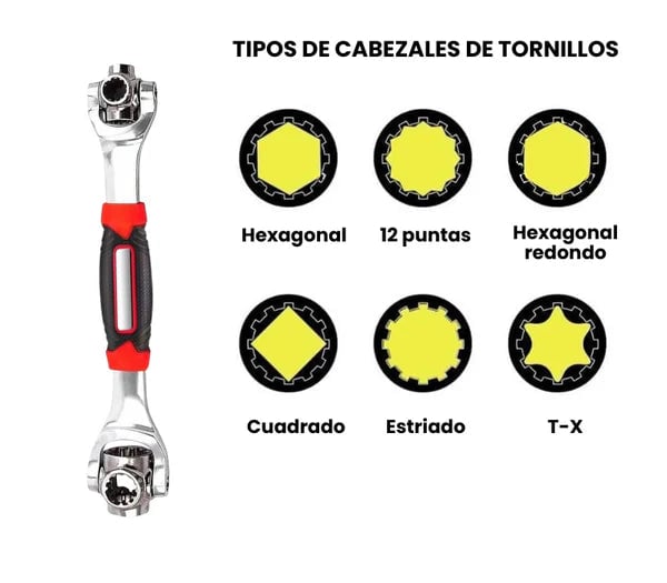 Llave  Power-Max  360° ™️ - HOY 35%OFF