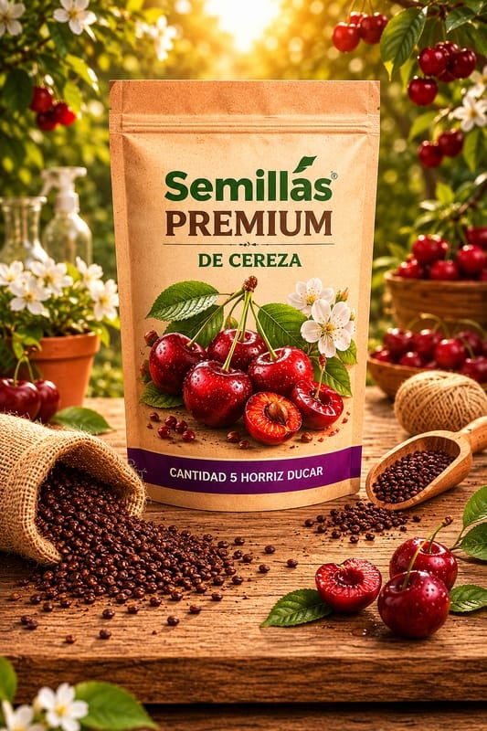 ULTIMAS UNIDADES - LAS MEJORES SEMILLAS DE CEREZAS DEL MERCADO - PRODUCTO DE EXPORTACIÓN - ENVÍO GRATIS 🎁