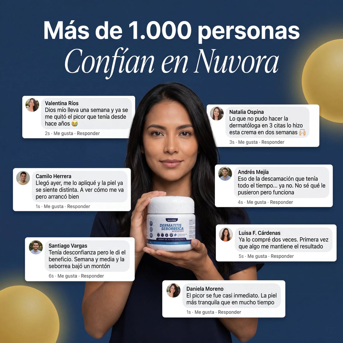 Nuvora Dermacalm™ | Cuidado Intensivo para Piel Irritada  Picazón, Rojez y Descamación