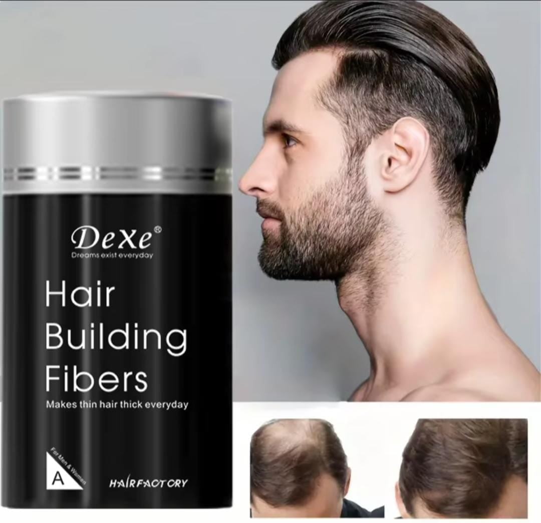 🔥 ¡LUCE UN CABELLO MÁS ABUNDANTE EN SEGUNDOS! CON FIBRAS CAPILARES DEXE