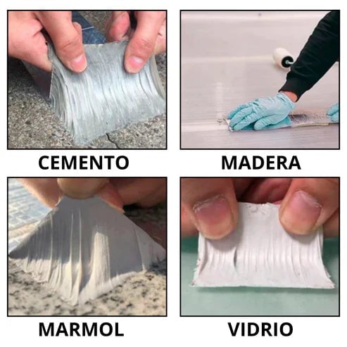 CINTA IMPERMEABLE DE SELLADO ULTRARRESISTENTE A PRUEBA DE AGUA - FLEX FORTE™