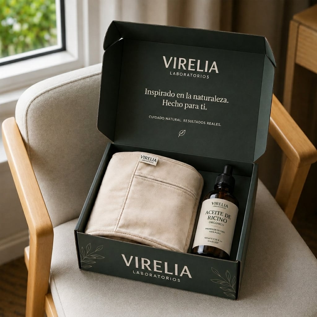 Ritual Nocturno Virelia® Pack completo de Aceite de Ricino