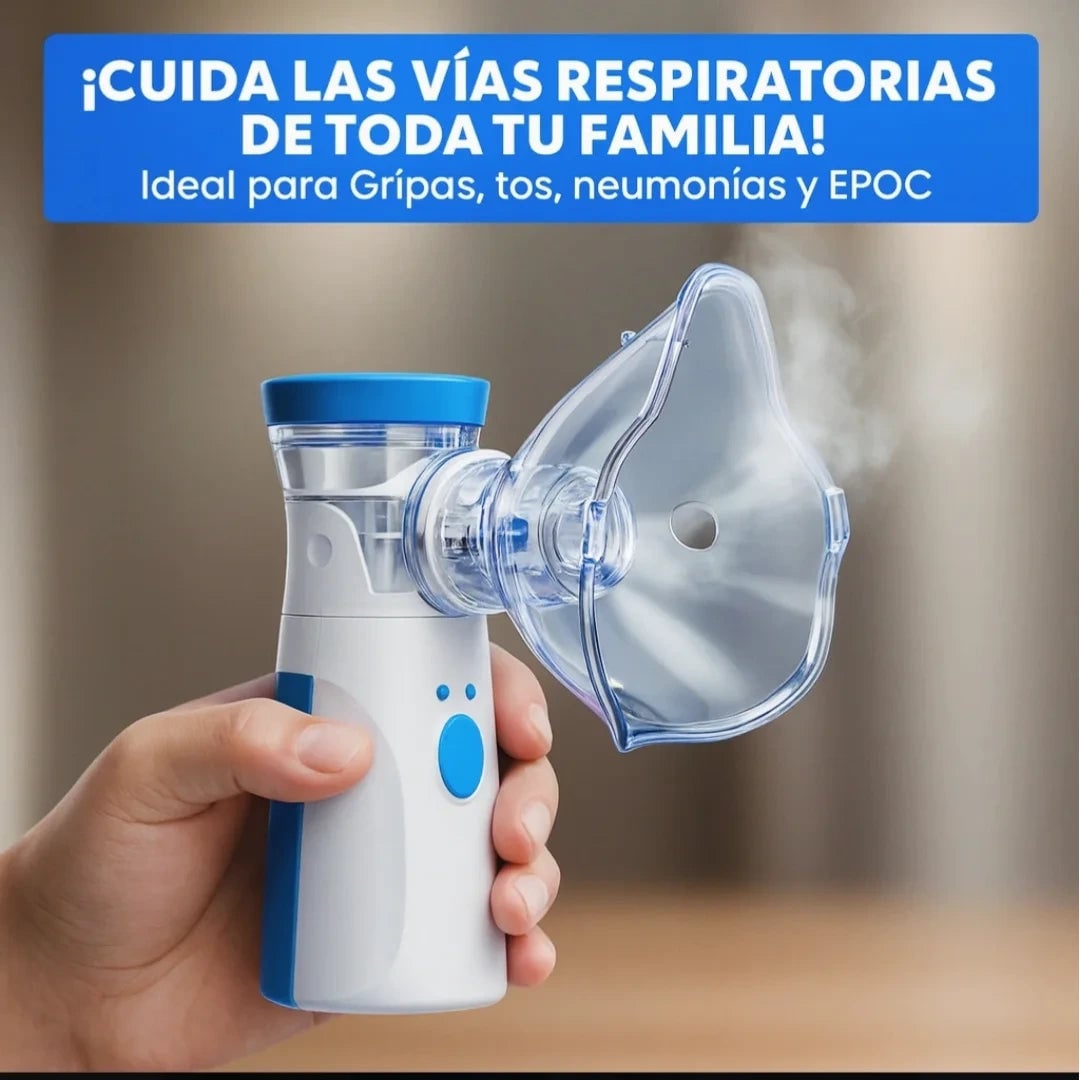 RespiraFácil - Nebulizador Portátil para Hogar