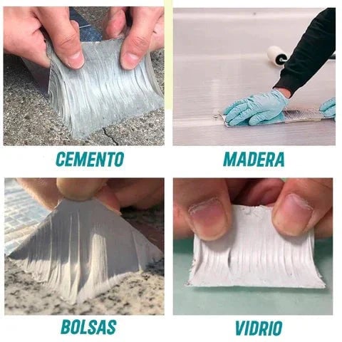 Cinta Adhesiva Impermeable-Ultra Resistencia Tamaño Grande "Precio Especial" + Envío Gratis 🎁