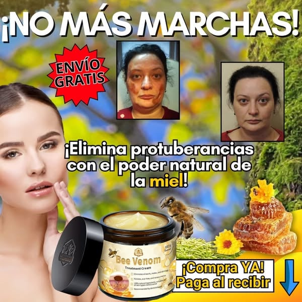 ✨ Renueva tu piel de manera natural con 🌿Bee Venom ✨