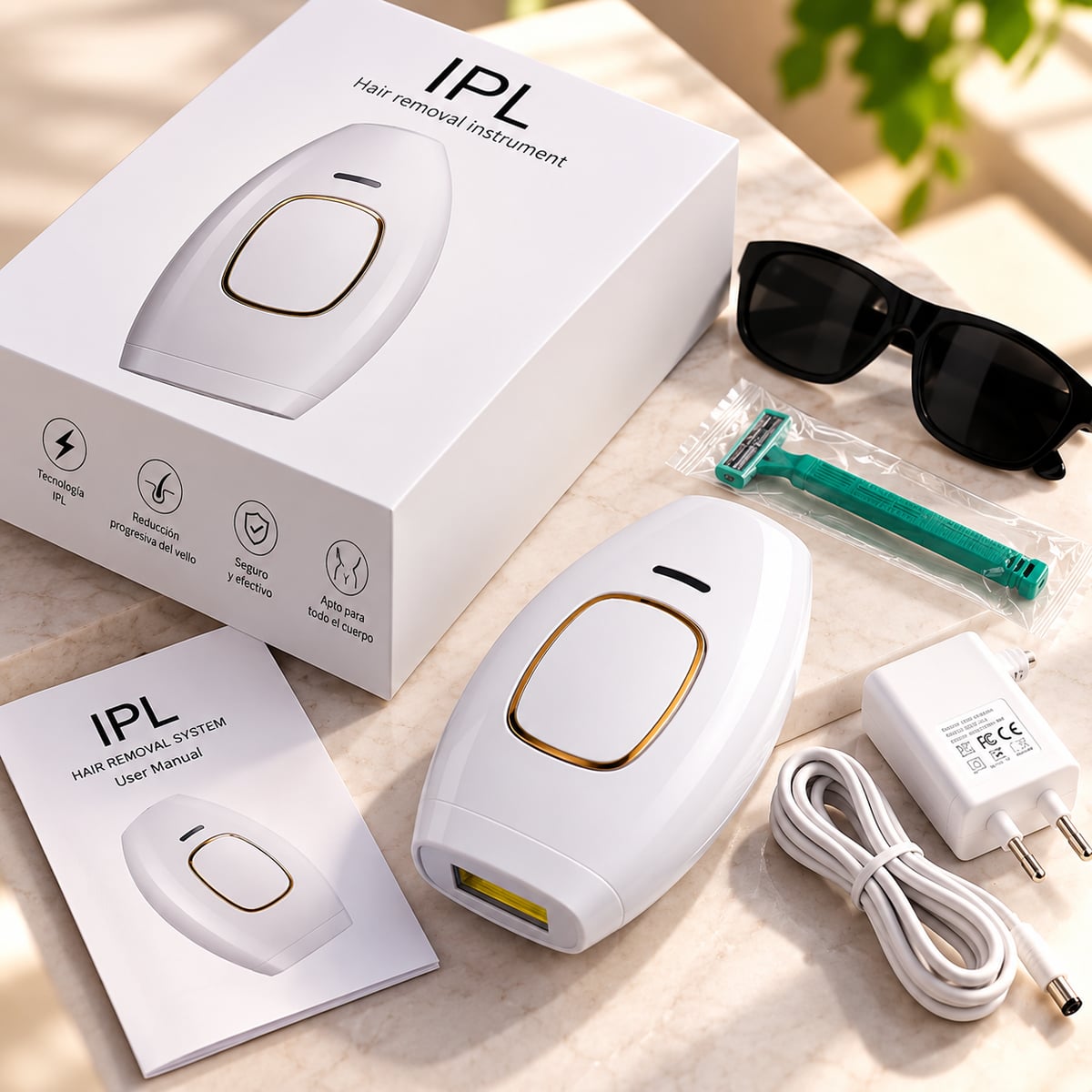 💖 Depiladora IPL de Luz Pulsada – Tecnología de Depilación en Casa💖