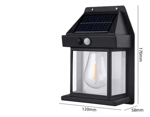 SOLARLUZ™ - 2 LÁMPARAS CON PANEL SOLAR PARA EXTERIORES 💡