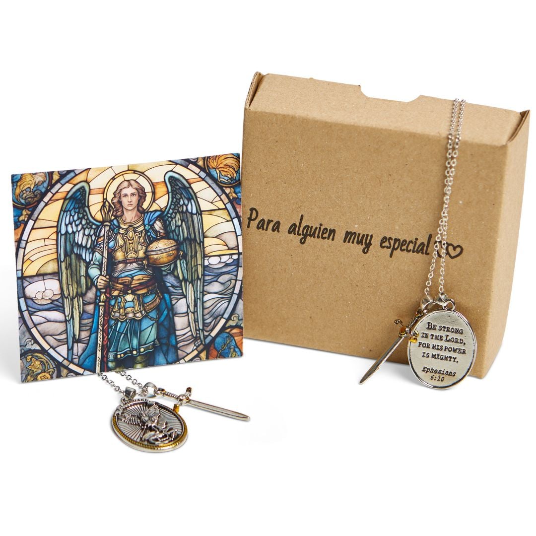 OFERTA 2X1 - Collar de Protección de San Miguel Arcángel + Envío Gratis 🎁