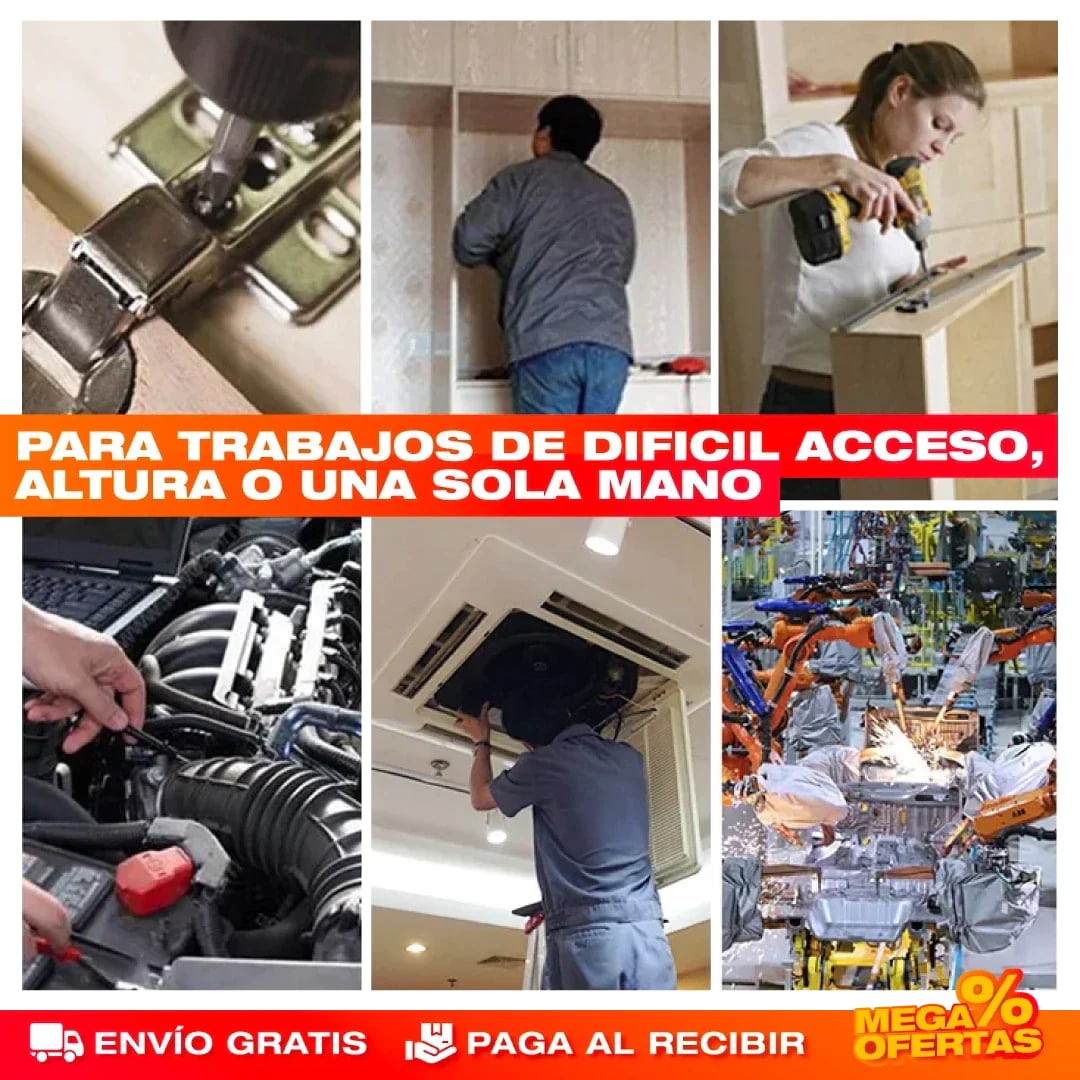 PROMO 3X1 ANILLO MAGNÉTICO DESTORNILLADOR