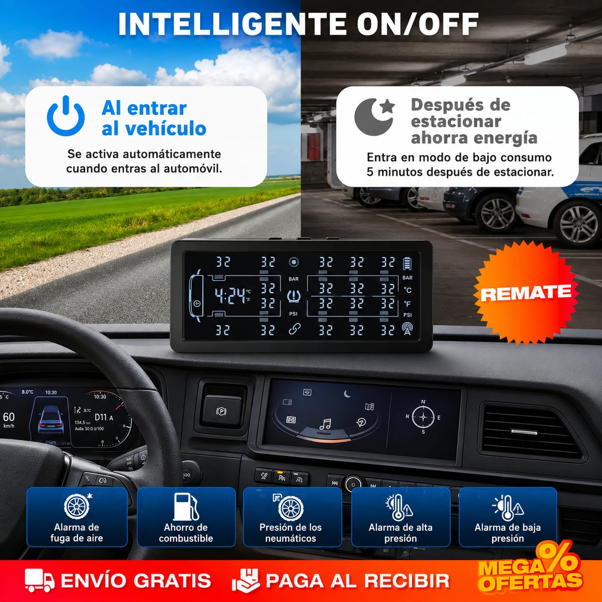 SISTEMA DE MONITOREO DE PRESIÓN DE LLANTAS