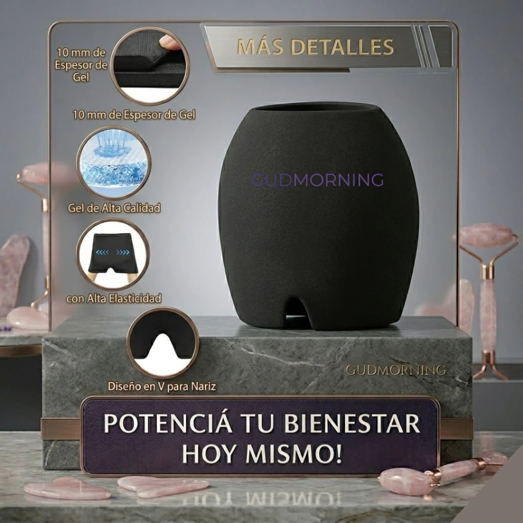 Gorro Terapéutico de Gel 360° – Reduce Migrañas, Estrés y Dolores de Cabeza