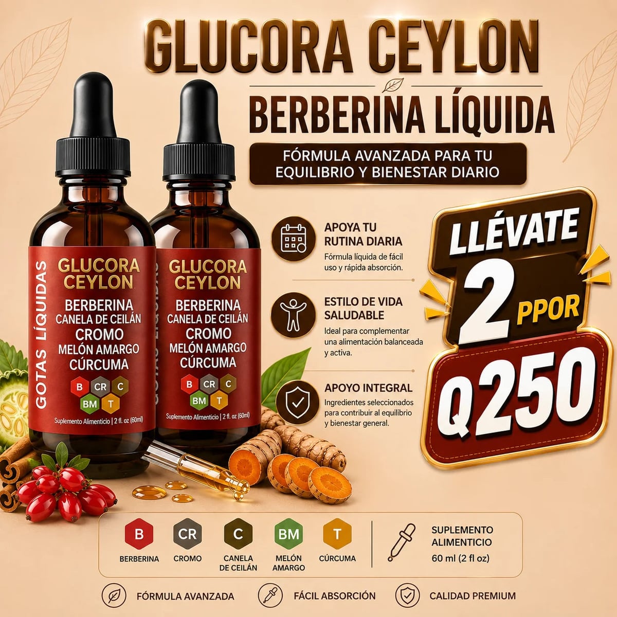 GLUCORA CEYLON™