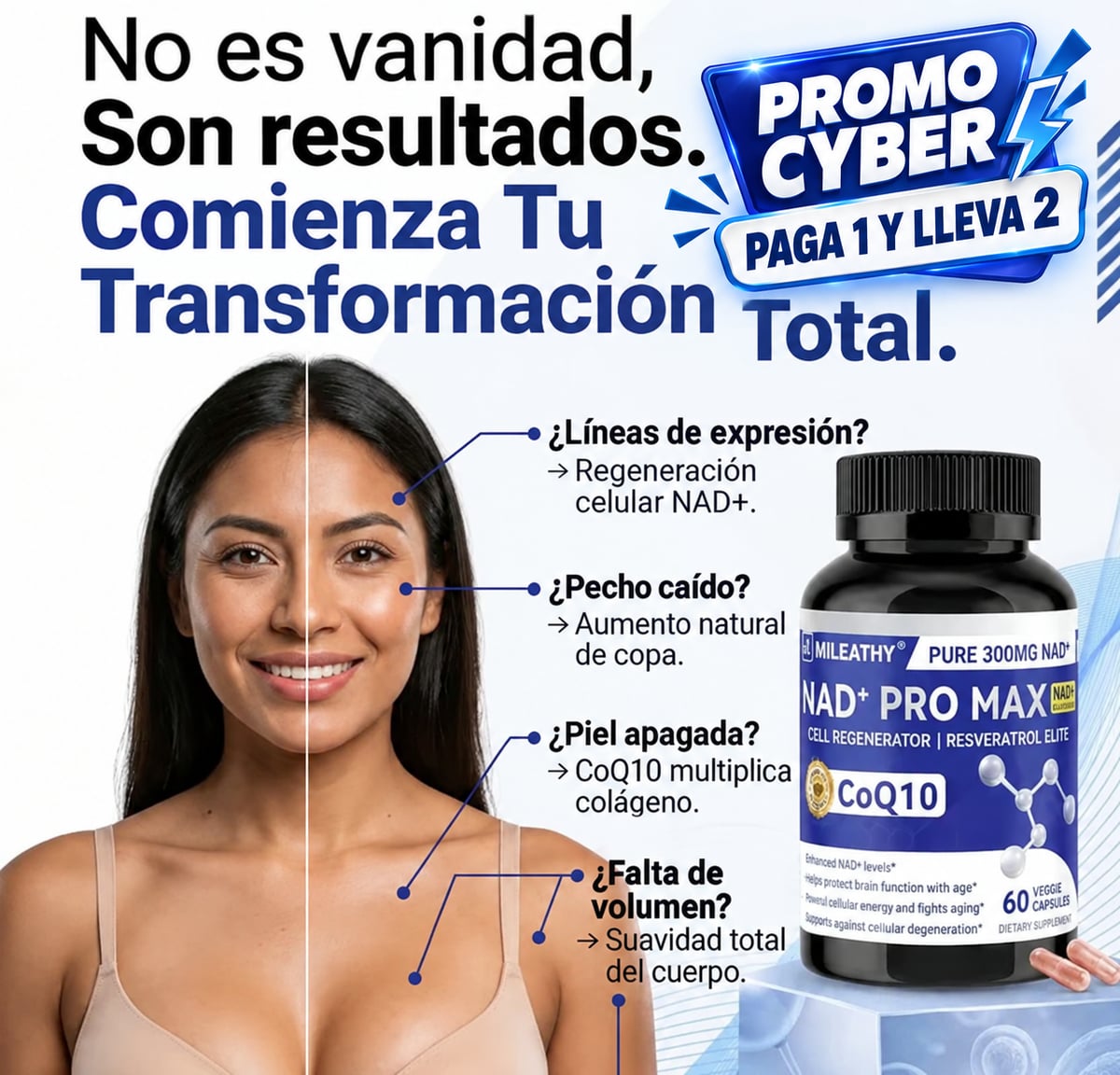 2x1 Nad+ Pro Max - Envío Gratis 🎁