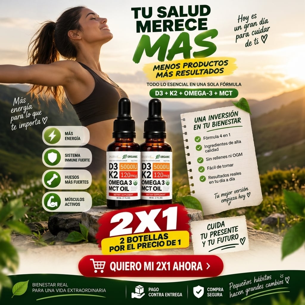 NUSAVA OMEGA 3 - D3 Y K2 🩸OFERTA 2X1