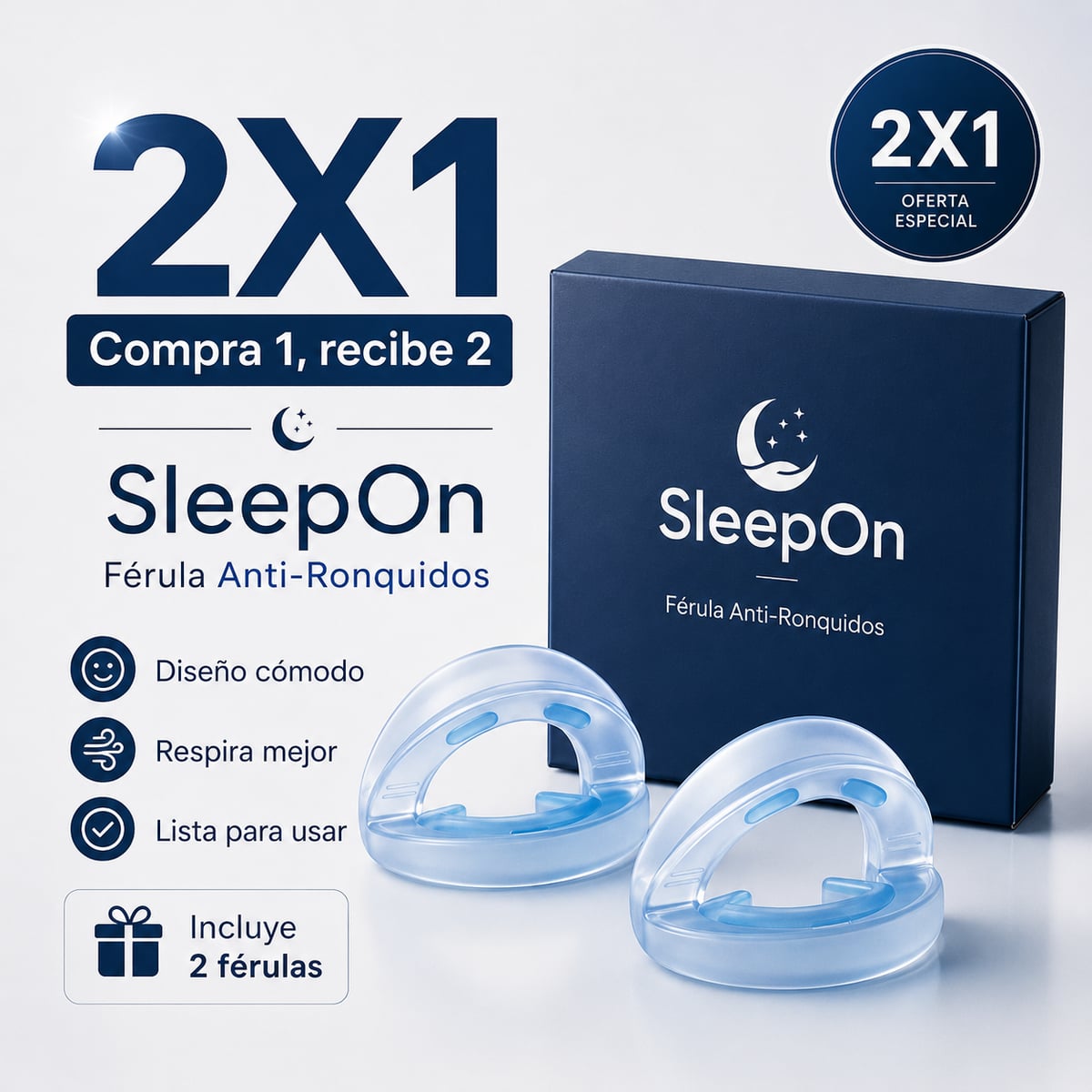 SleepOn - Antironquidos 2x1
