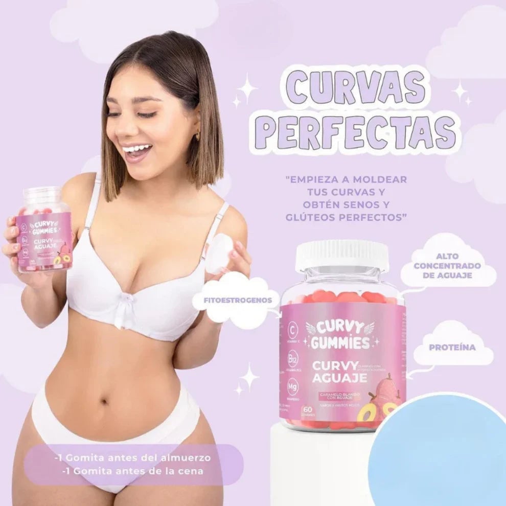 Curvy Gummies Glúteos Naturales