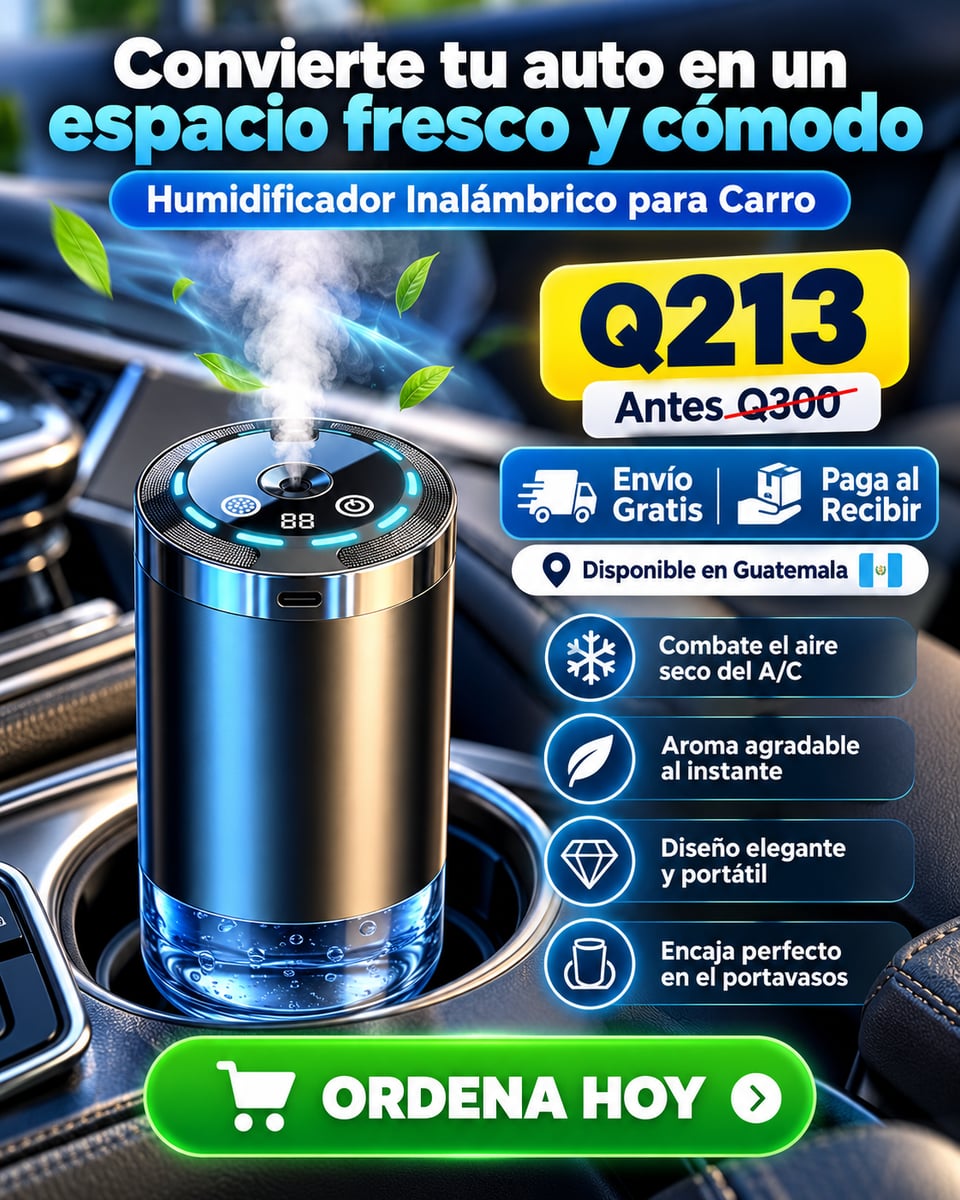 Humidificador Inalambrico para carro 
