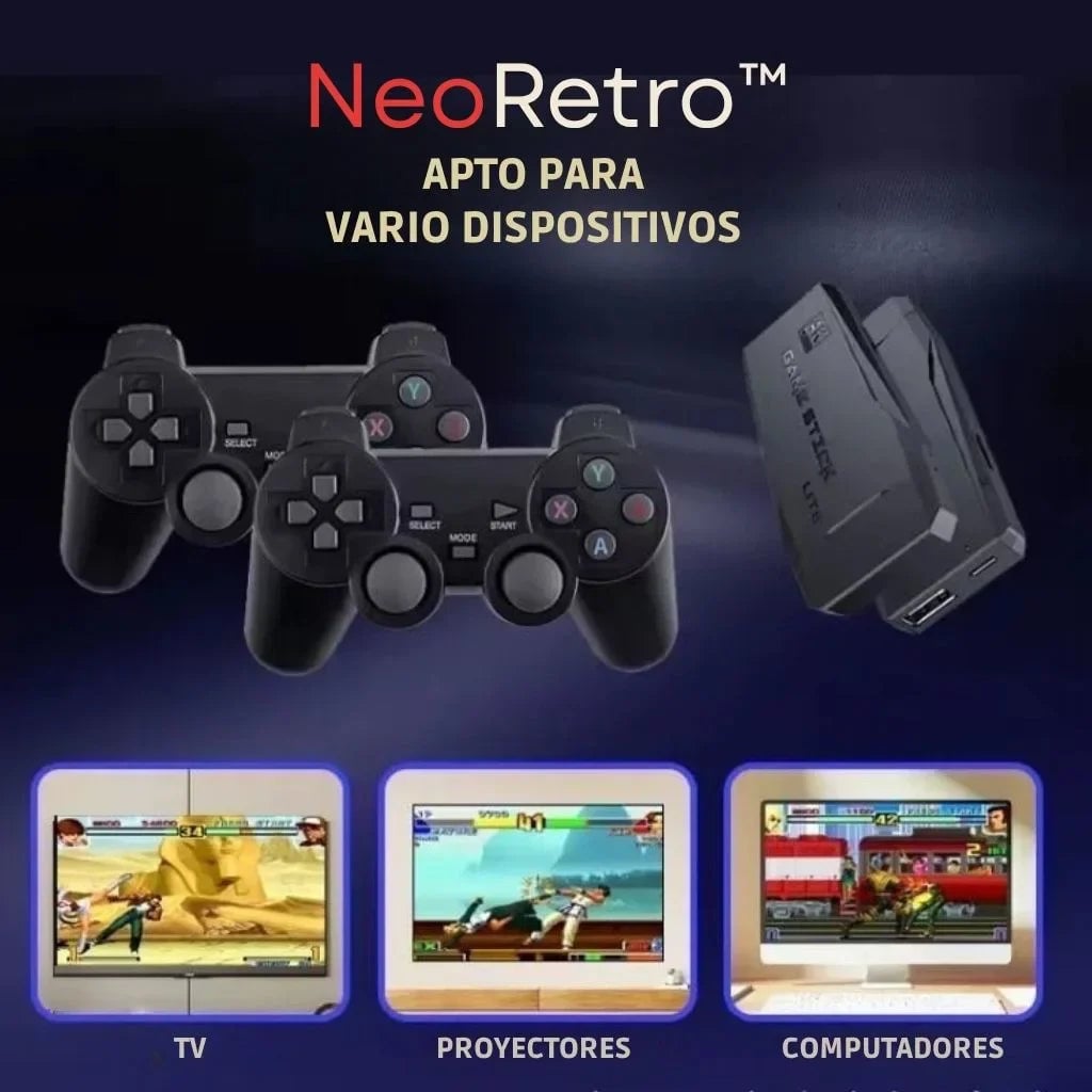TurboRetro™ Pack Familiar — 10.000 juegos clásicos
