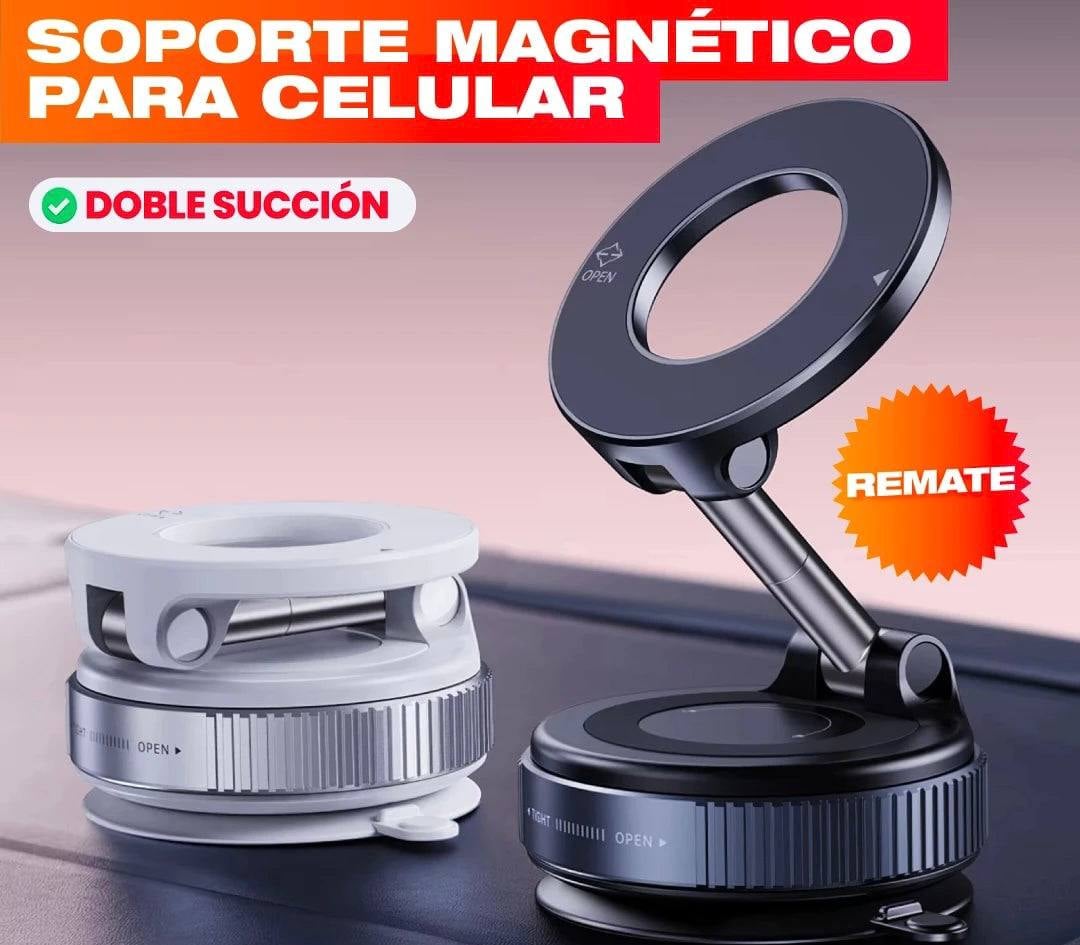 Soporte Magnético para Teléfono con Succión