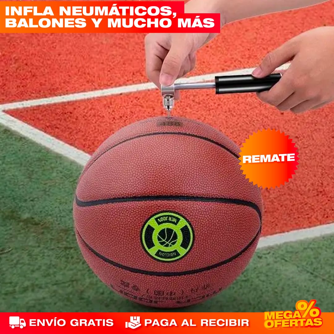 KIT MINI INFLADOR DE NEUMÁTICOS