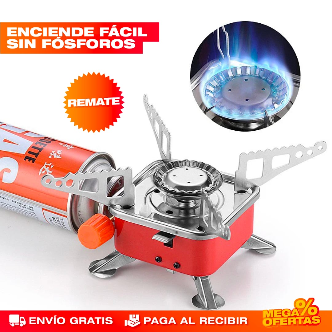 MINI ESTUFA DE GAS PORTÁTIL
