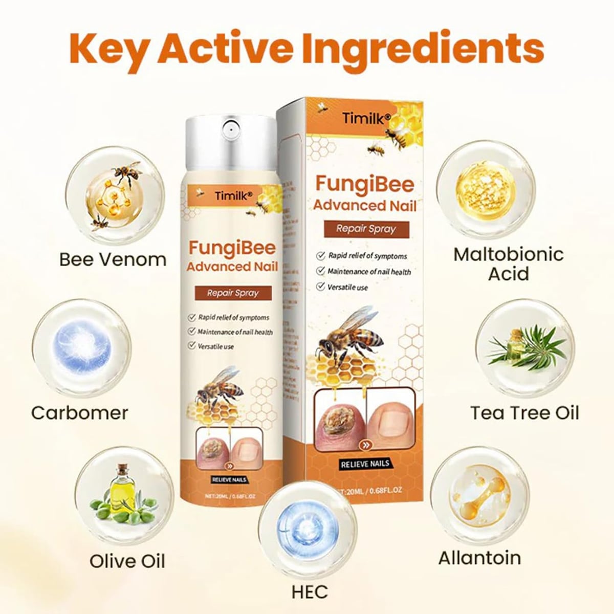 FungiBee Reparador de Uñas