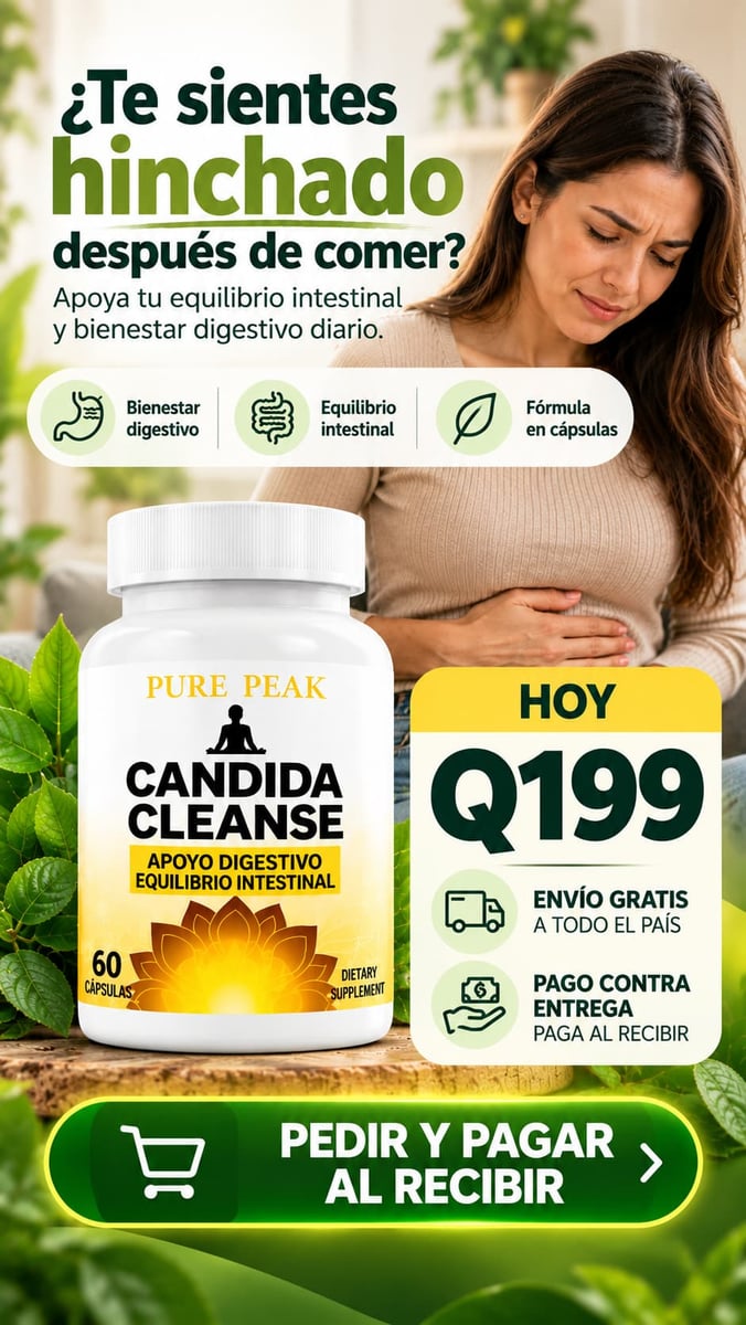 capsulas de candida cleanse