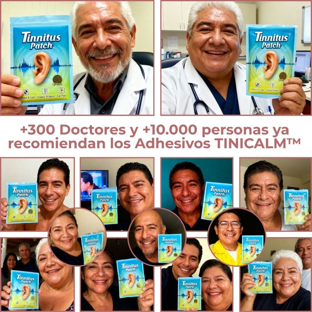 Parche para dolor de oídos 🎁 OFERTA 12 PARCHES PARA EL TINNITUS 🎁