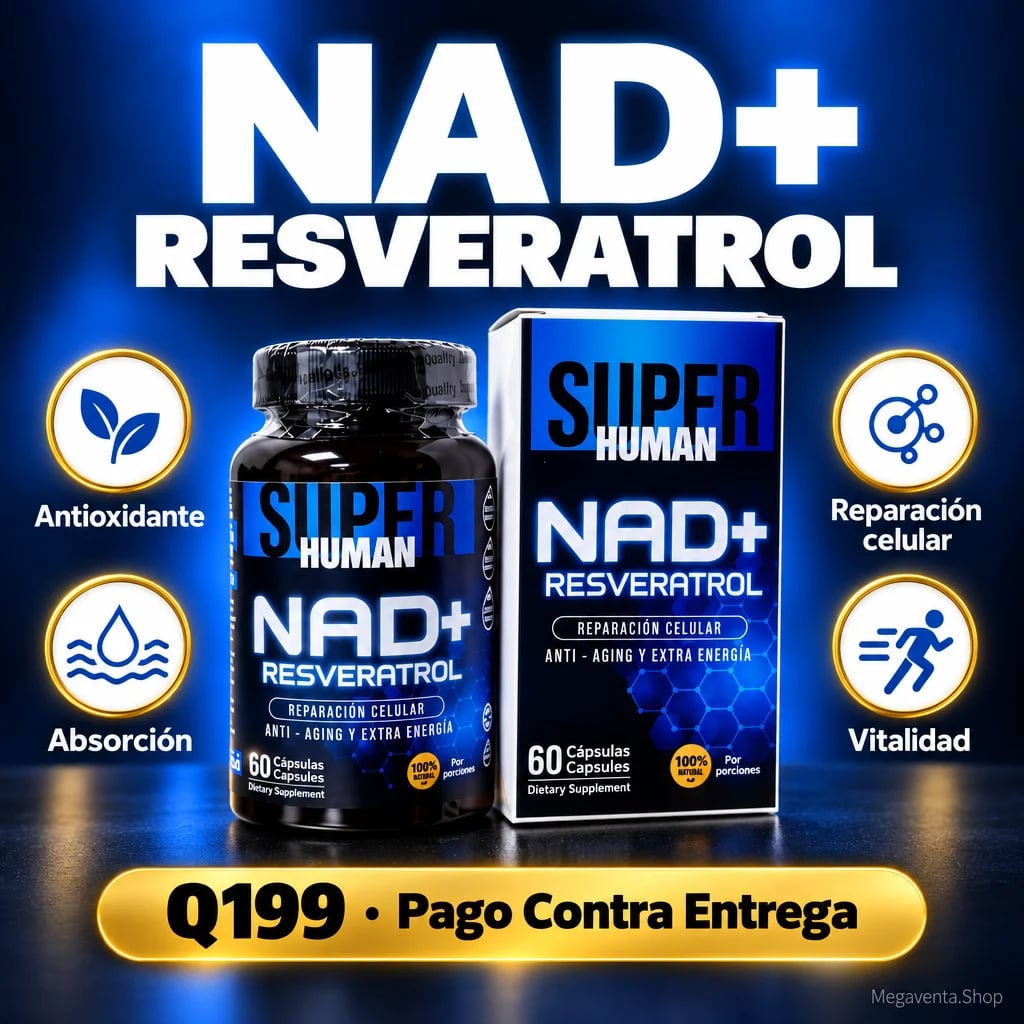 SUPER HUMAN NAD+ RESVERATROL
