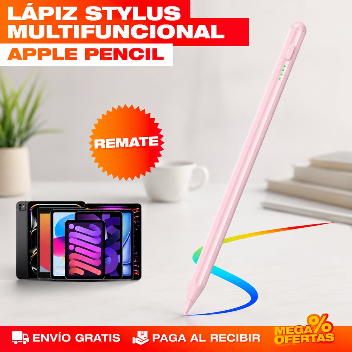 LÁPIZ STYLUS MULTIFUNCIONAL – Escribes en la tablet como en un cuaderno