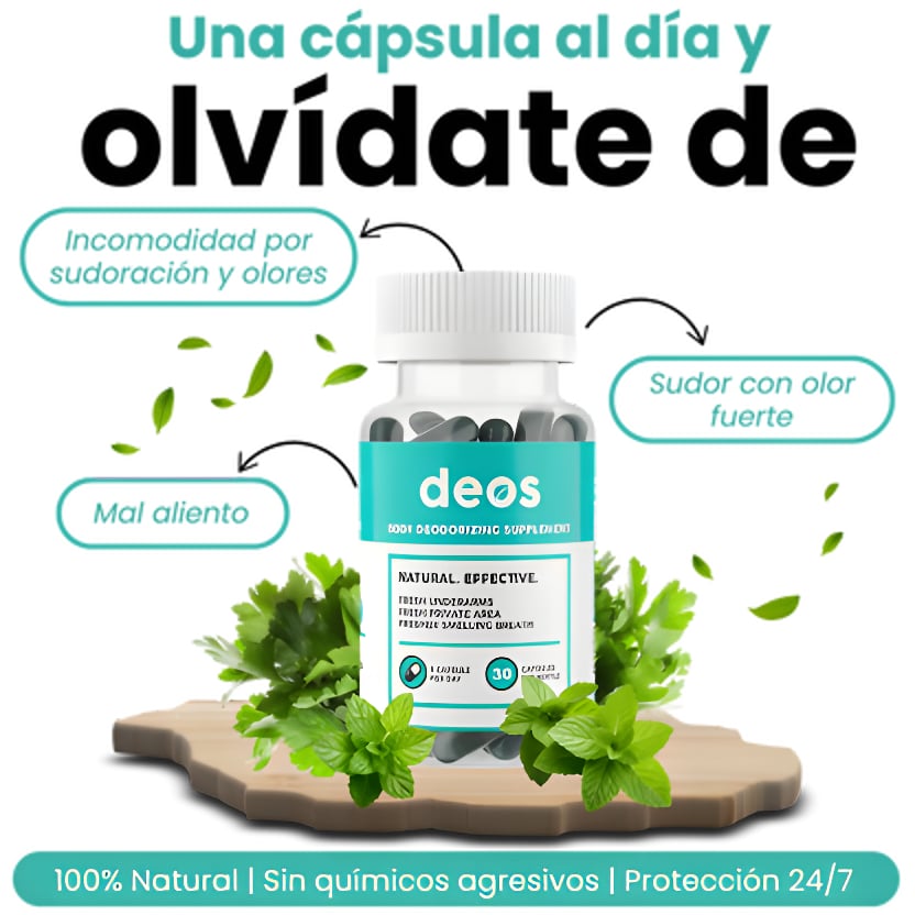 Deos™ Elimina los malos olores corporales - Paga al recibir + Envío Gratis 🏠🚗🔥