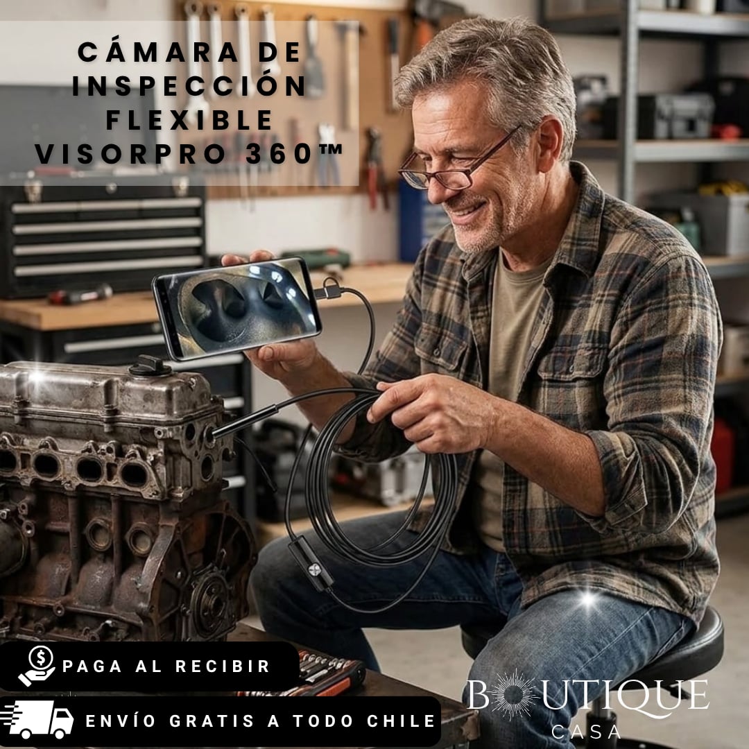 Cámara de inspección flexible | VisorPro 360™