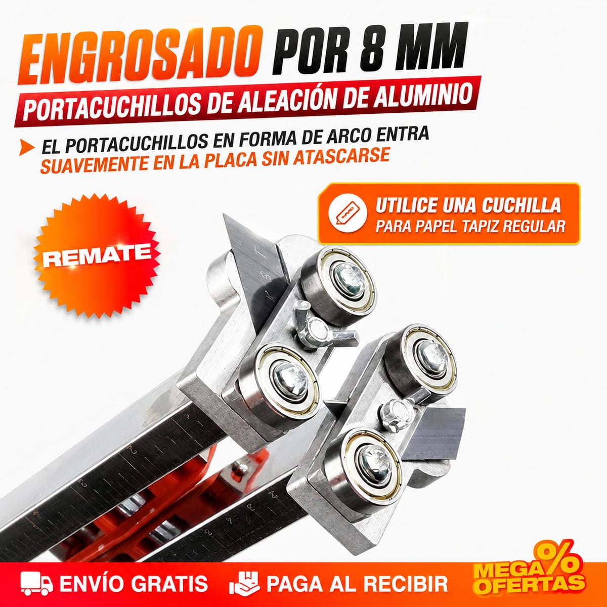 Cortador Plegable De Paneles De Yeso Drywall – Corta el drywall derecho y sin bisturí