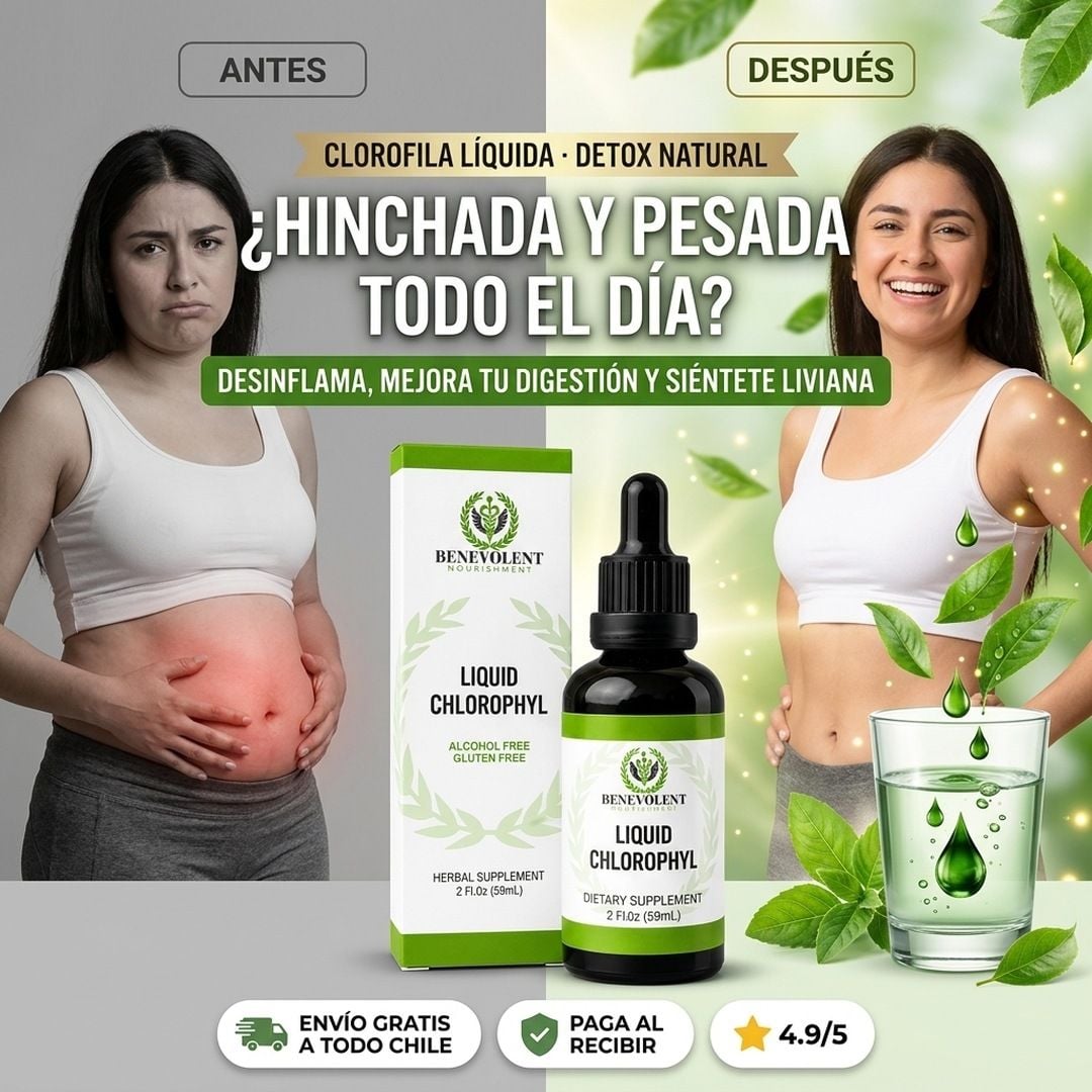 Clorofila Líquida Benevolent 50 ml