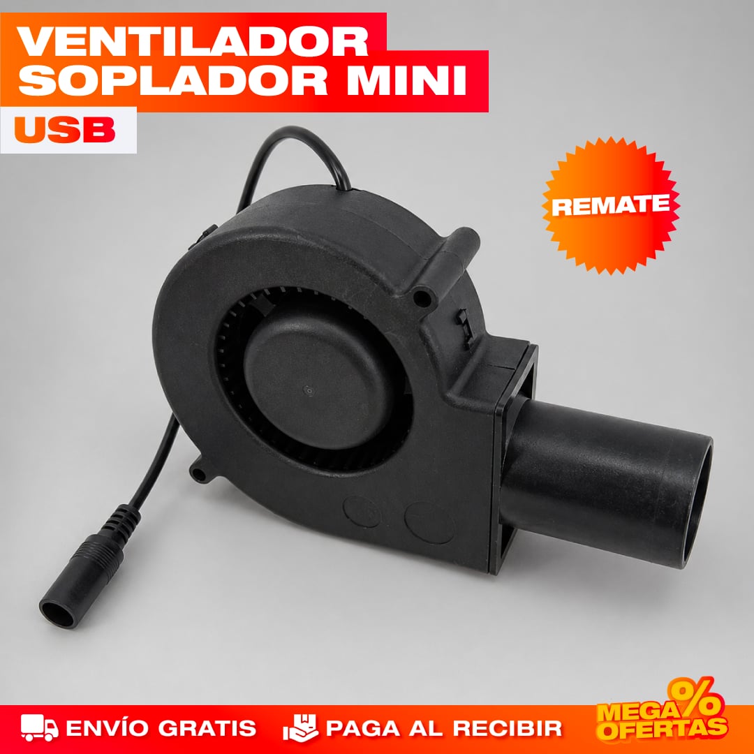 MINI SOPLADORA TURBO USB