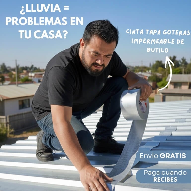 Cinta Impermeable de Butilo – Sellado Instantáneo sin Herramientas
