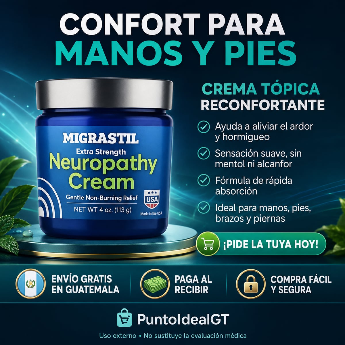 Neuropathy™ Migrastil (Para el dolor Nervioso) /Envio gratis/Paga al Recibir🚚