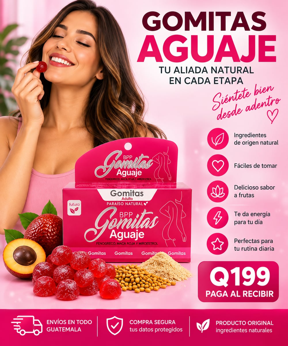 Gomitas Aguaje