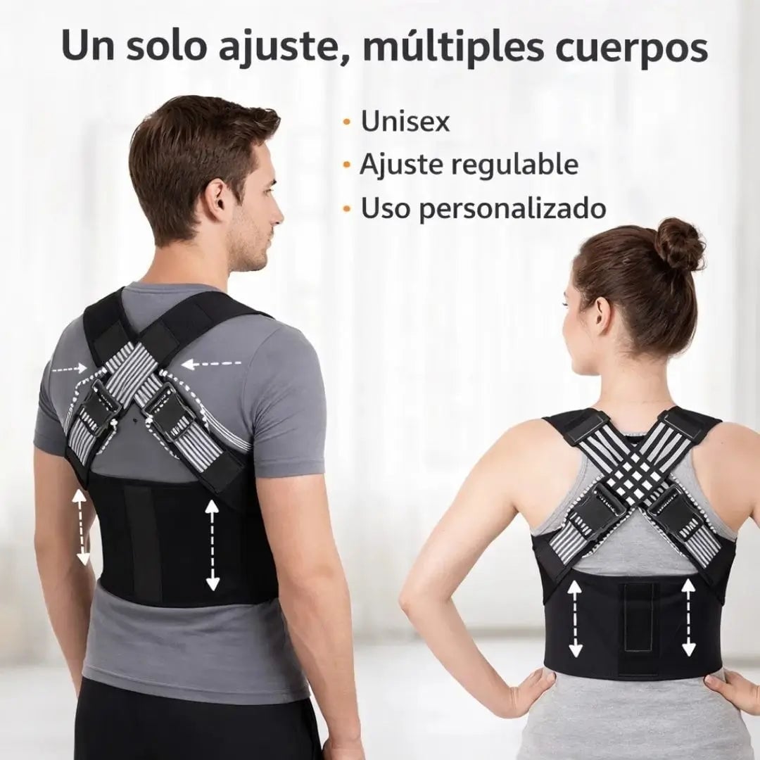 Corrector de Postura Ajustable e Invisible