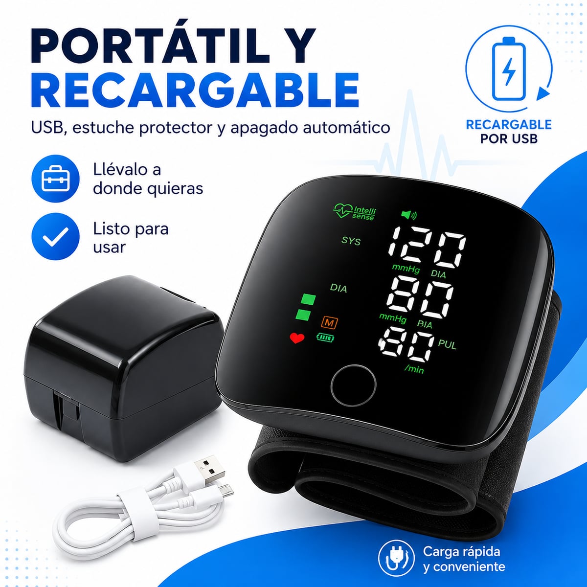 TensiCare Pro™ | Controla tu presión fácilmente desde casa