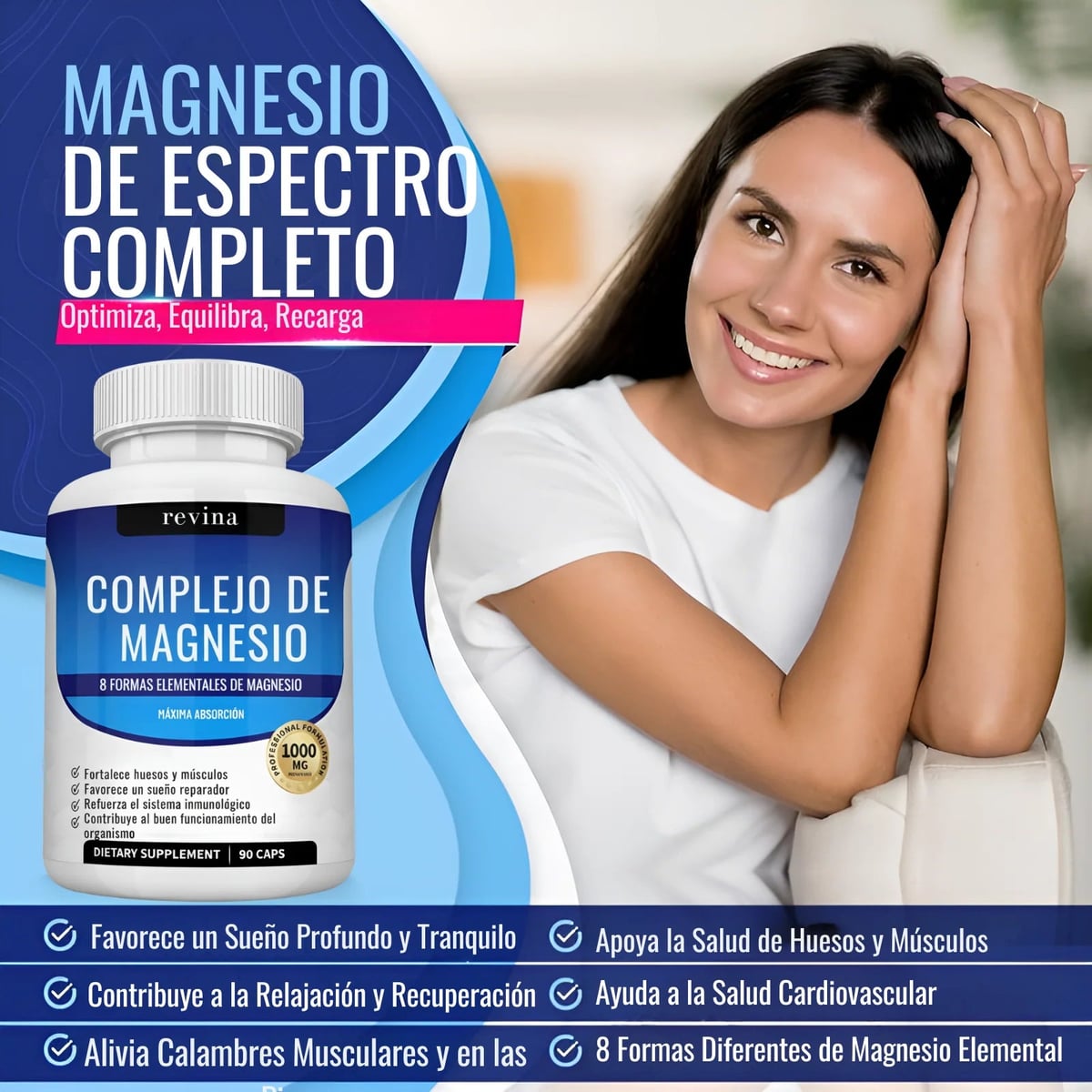 Revina™ Complejo de Magnesio 🎁 OFERTA 2 X 1 🎁