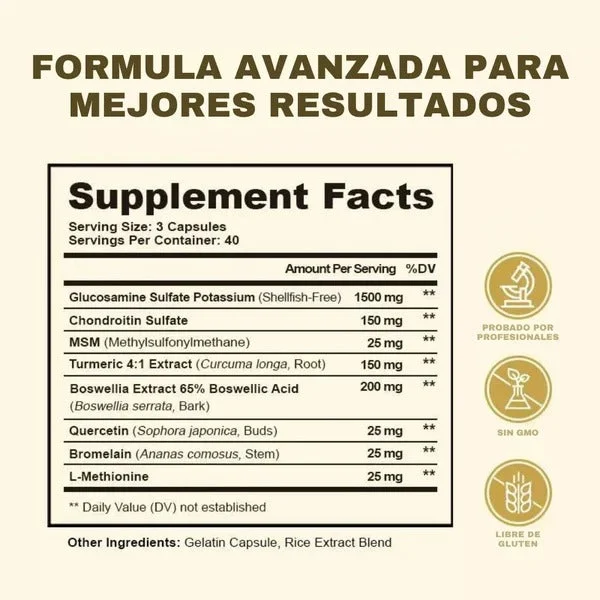 SUPLEMENTO JOINT HEALTH - ALIVIO DEL DOLOR