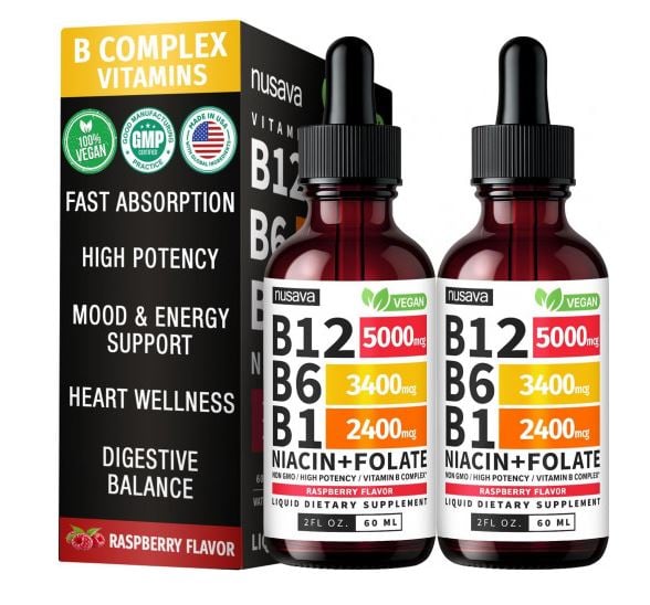 Vitamina B12+B6+B1™ PAGA 1 Y LLEVA 2+ envio gratis : Mente Clara y Vital
