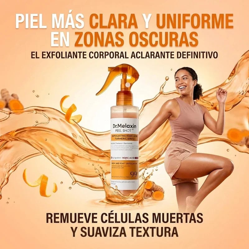 ⭐SPRAY COREANO EXFOLIANTE CORPORAL: DESPÍDETE DE LAS MANCHAS OSCURAS + ENVÍO GRATIS🎁